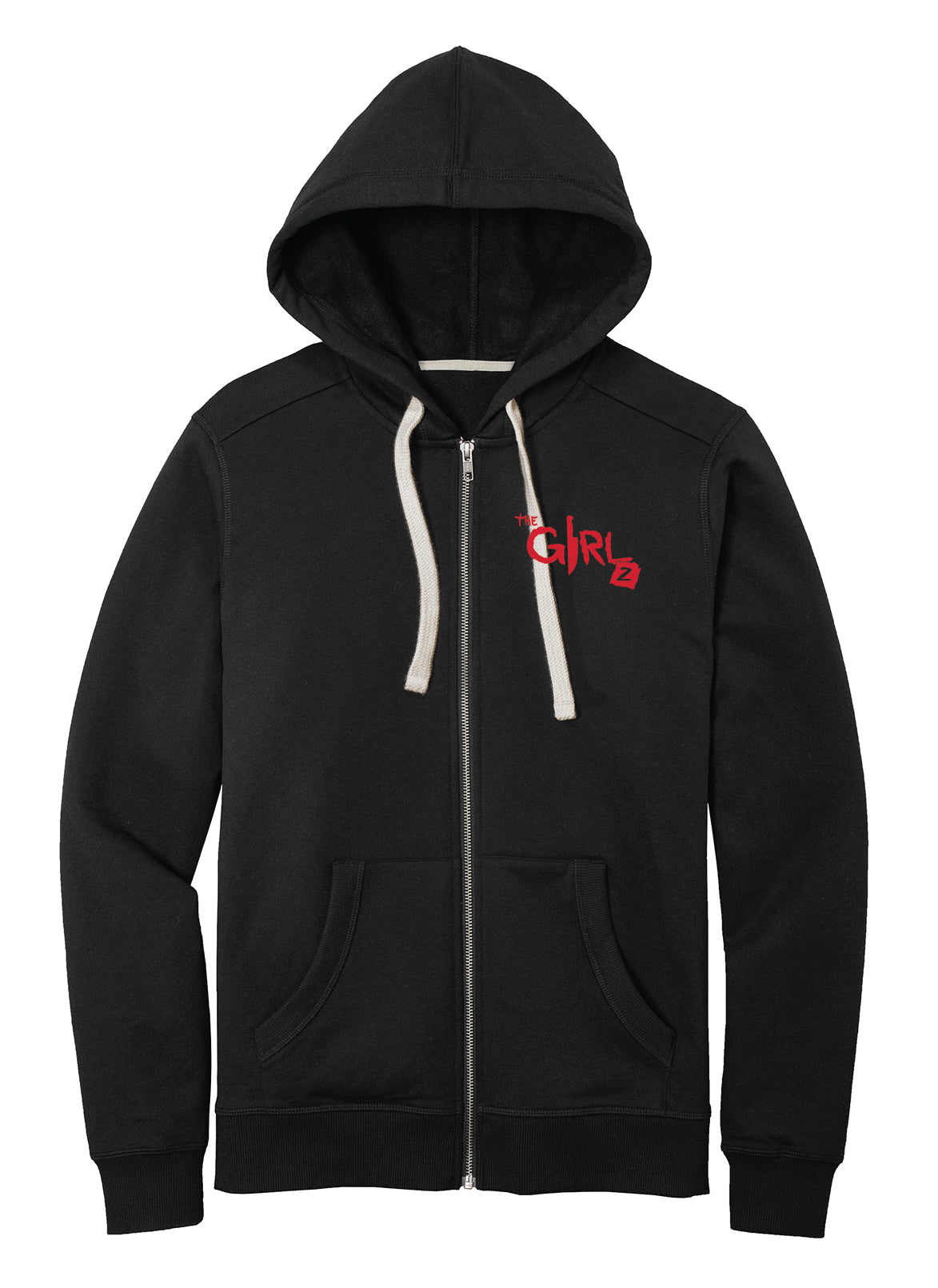 THE GIRL 2 District Re-Fleece Full-Zip Hoodie