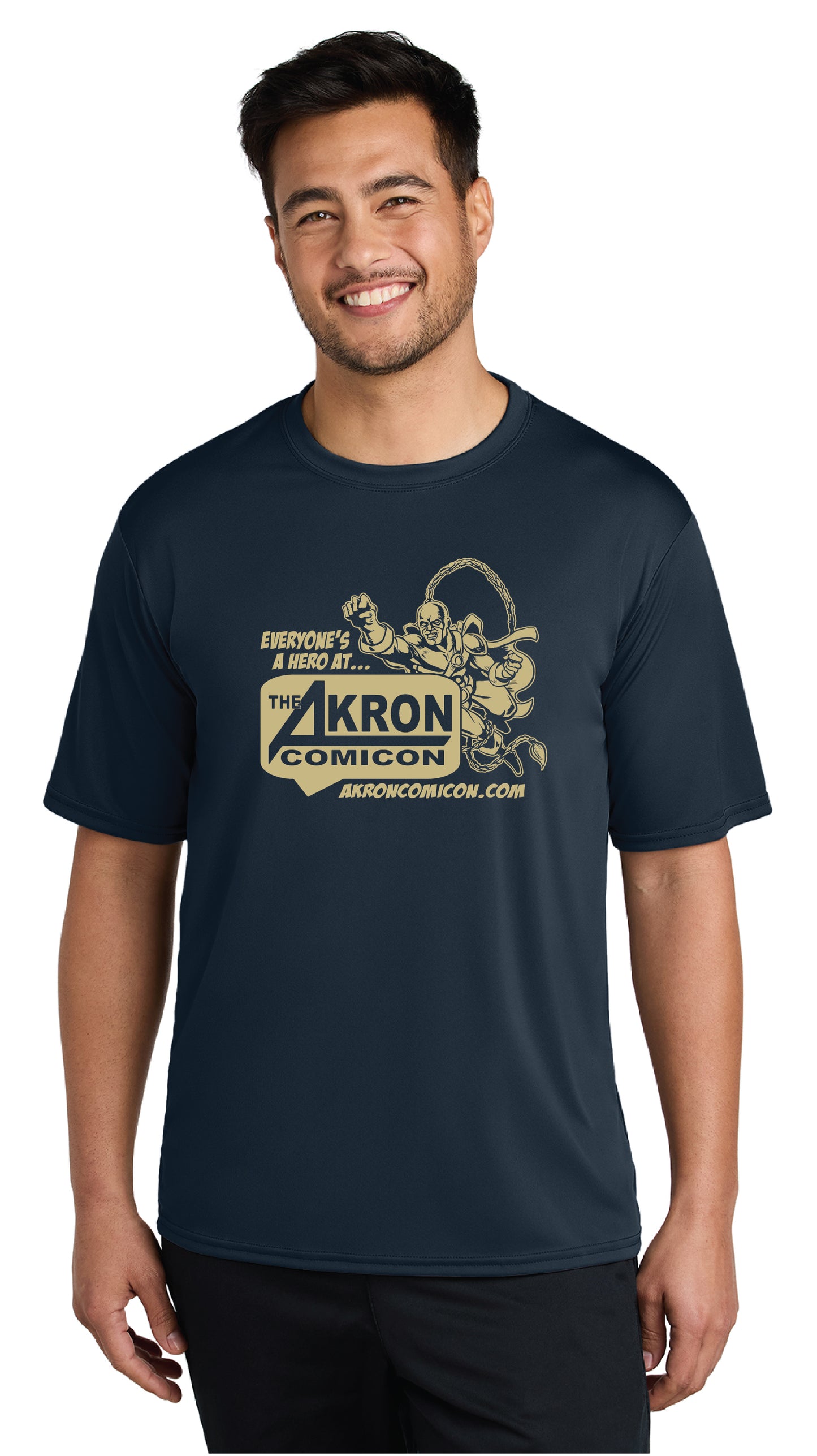 AKRON COMICON Port & Company Performance Tee
