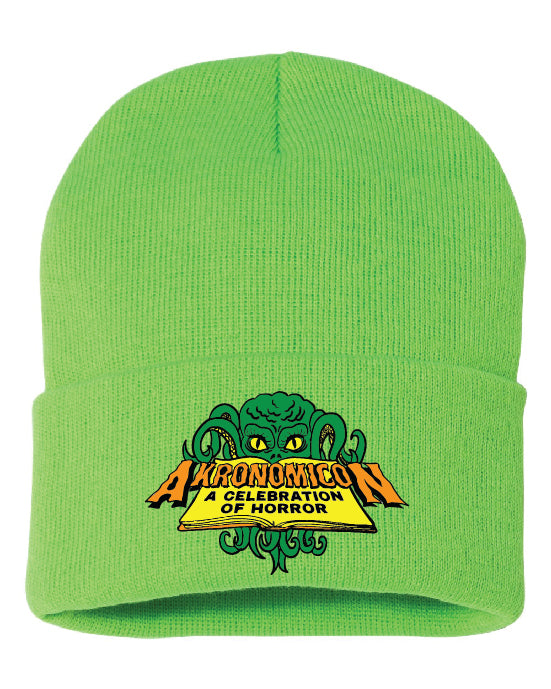 AKRONOMICON Sportsman Solid 12" Cuffed Beanie