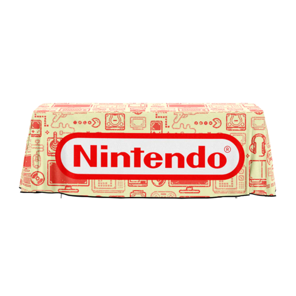 IMPORT 6' Full Color Drape Table Throw