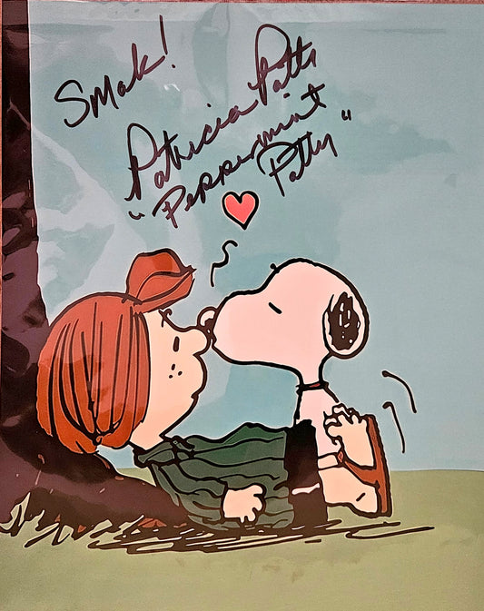 Patricia Patts Signed Print Snoopy!