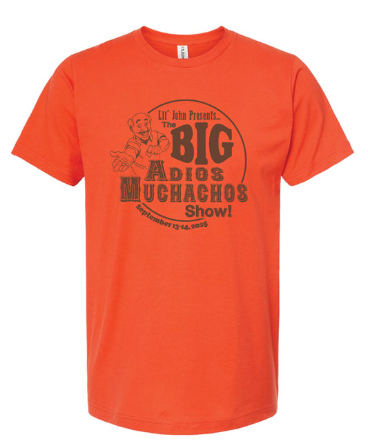 Lil John's Big Adios Muchchos Show Official Convention T-Shirt