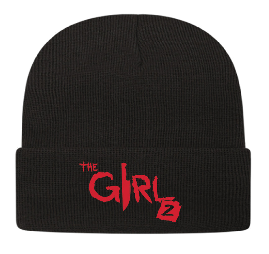 THE GIRL 2  USA Made 12" Cuffed Beanie