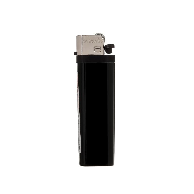 SOLID COLORED STANDARD FLINT CIGARETTE LIGHTER
