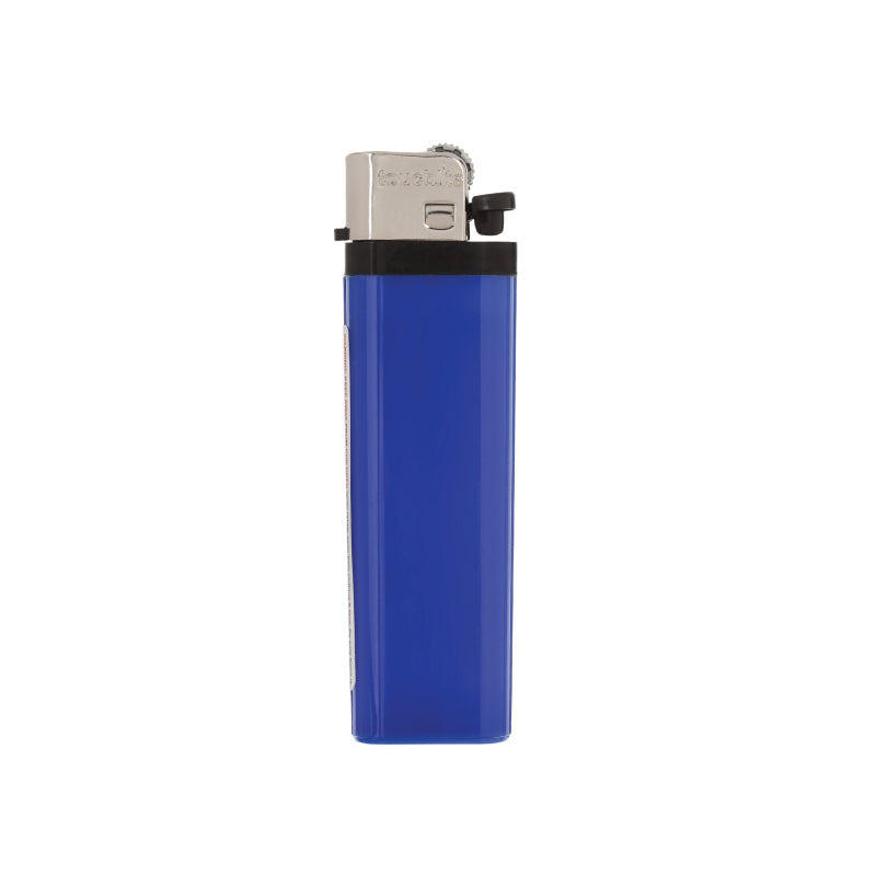 SOLID COLORED STANDARD FLINT CIGARETTE LIGHTER