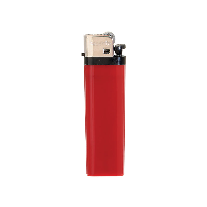 SOLID COLORED STANDARD FLINT CIGARETTE LIGHTER